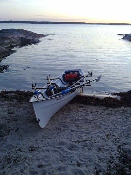 Kuntosoutuvene kahdelle