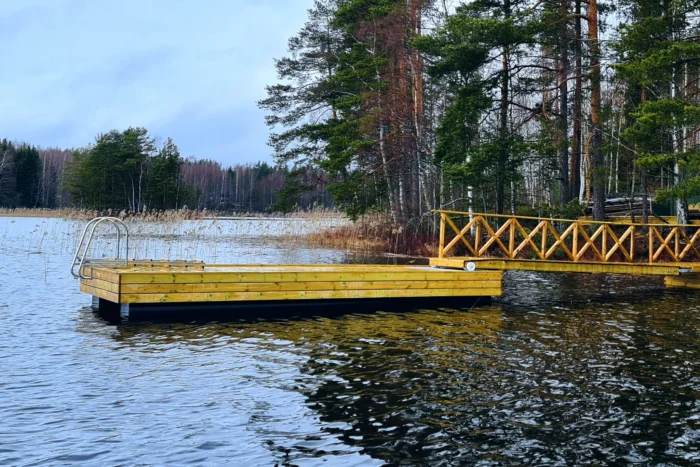 Putkiponttonilaituri 6 x 2,4 m (500 mm) TEE-ITSE PAKETTI