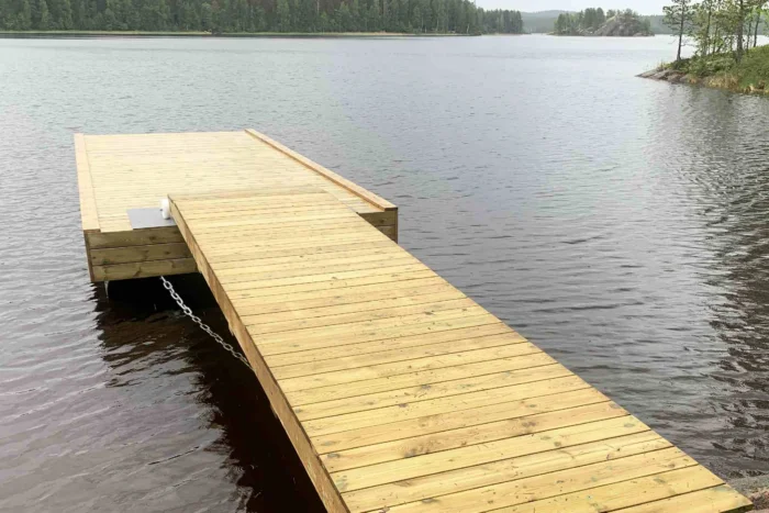 Putkiponttonilaituri 6 x 2,4 m (500 mm) TEE-ITSE PAKETTI - Image 3