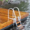 Taittuvat uimaportaat, 6 askelmaa, kuumasinkityt - Image 4