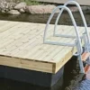 Taittuvat uimaportaat, 6 askelmaa, kuumasinkityt