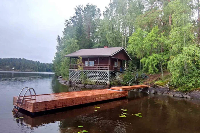 Putkiponttonilaituri 8 x 2,4 m (500 mm)