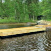Putkiponttonilaituri 6 x 2,4 m (500 mm)